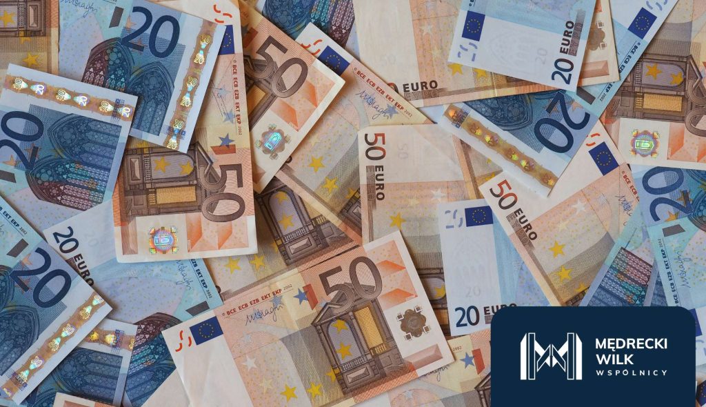 Banknoty w walucie euro