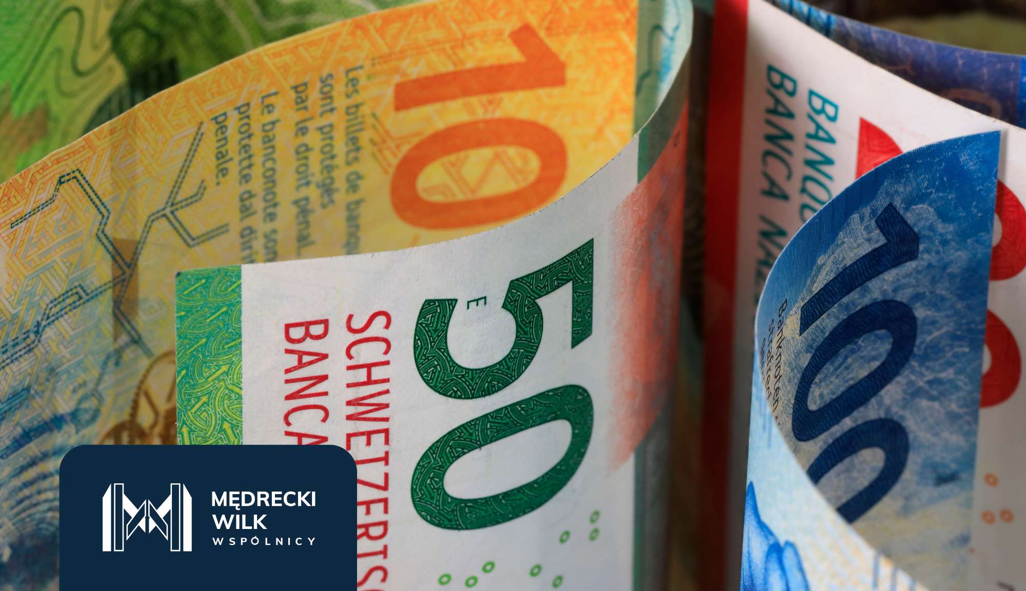 Frank szwajcarski w banknotach
