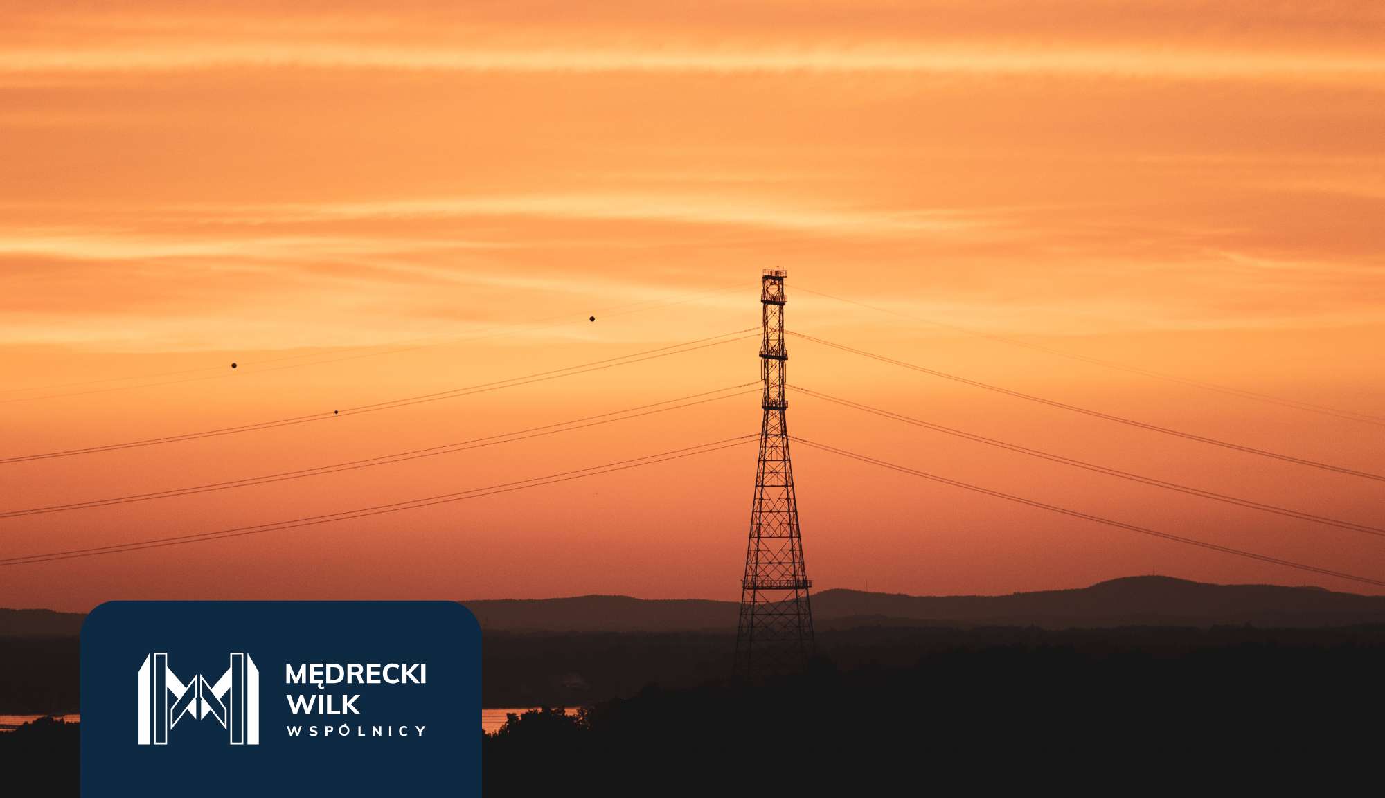 Słupy wysokiego napięcia