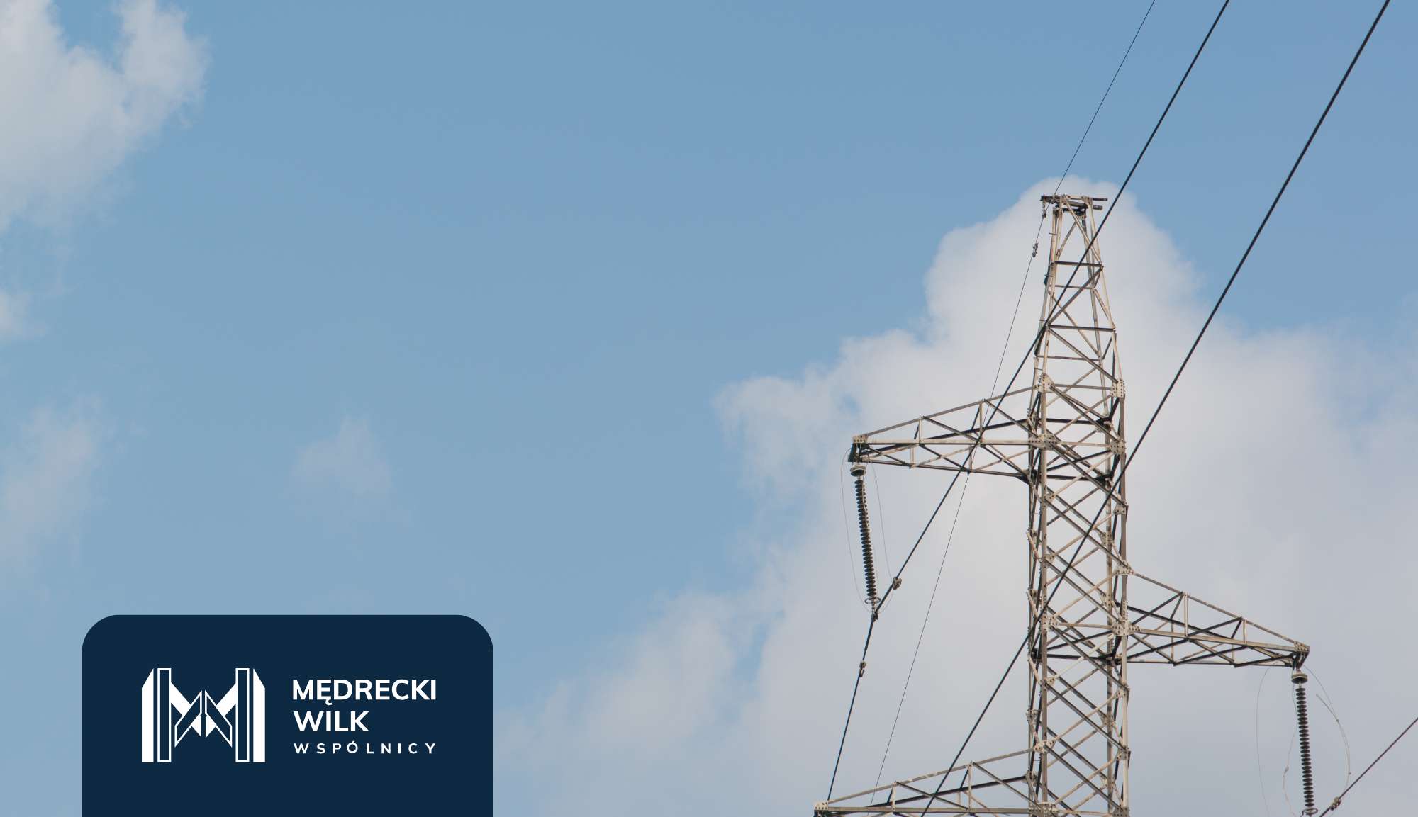 Słupy wysokiego napięcia