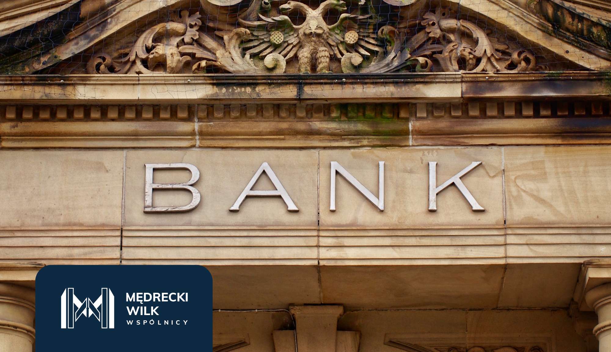 Fasada budynku banku