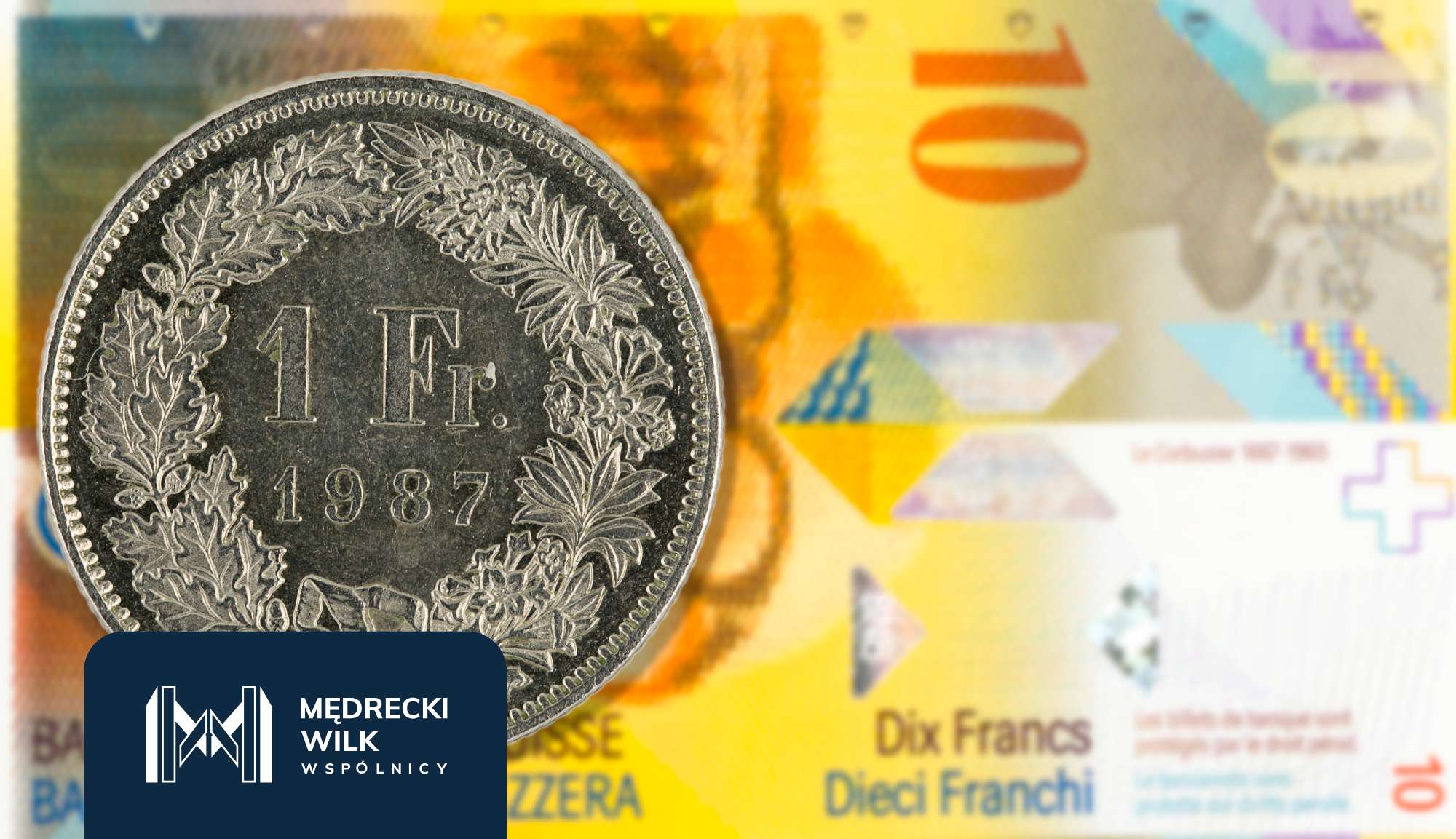 Banknoty i moneta w walucie CHF