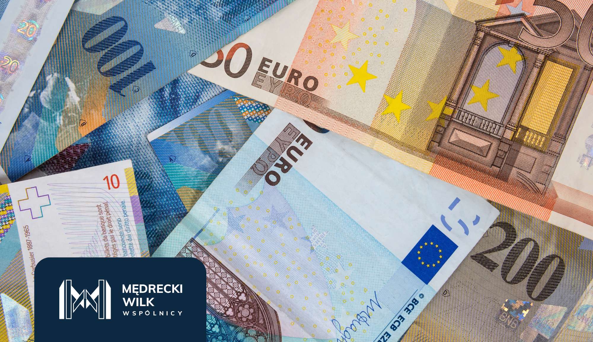 Banknoty w walucie CHF i EURO
