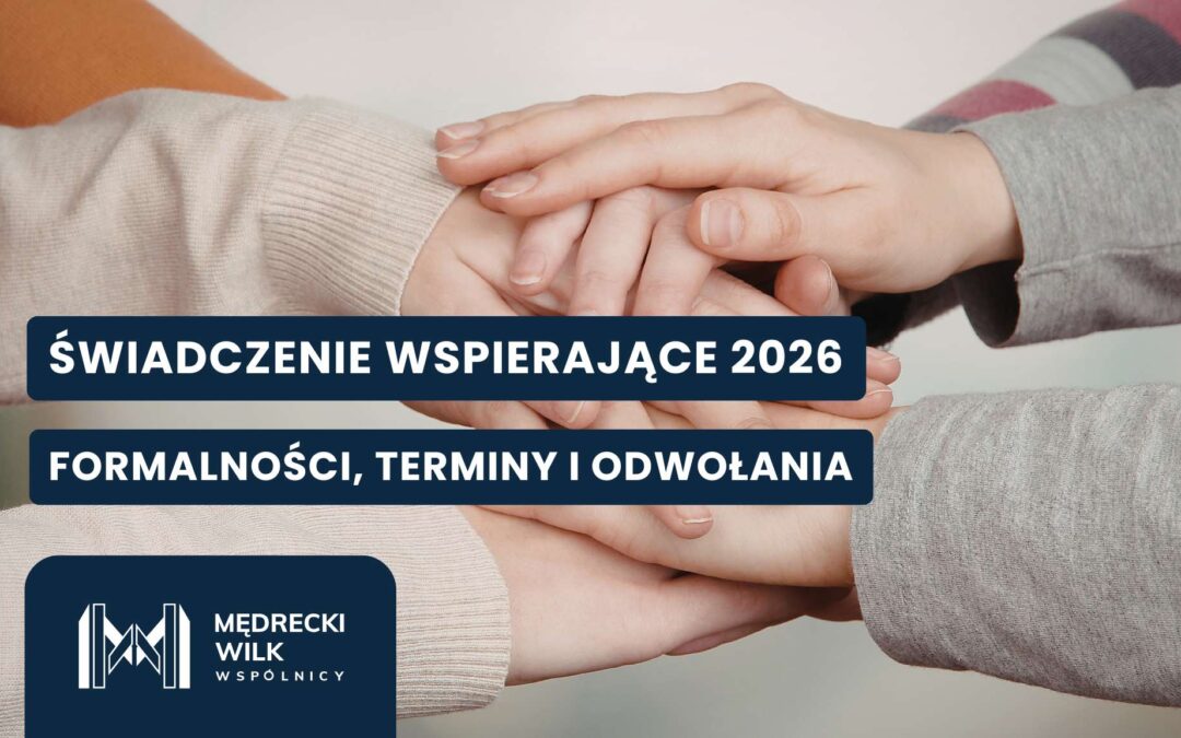 Świadczenie wspierające: przewodnik po formalnościach, formularzach i procedurach odwoławczych