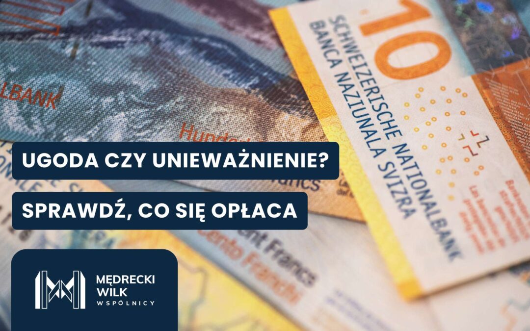 Frankowicz i ugoda – kiedy warto rozważyć porozumienie z bankiem?