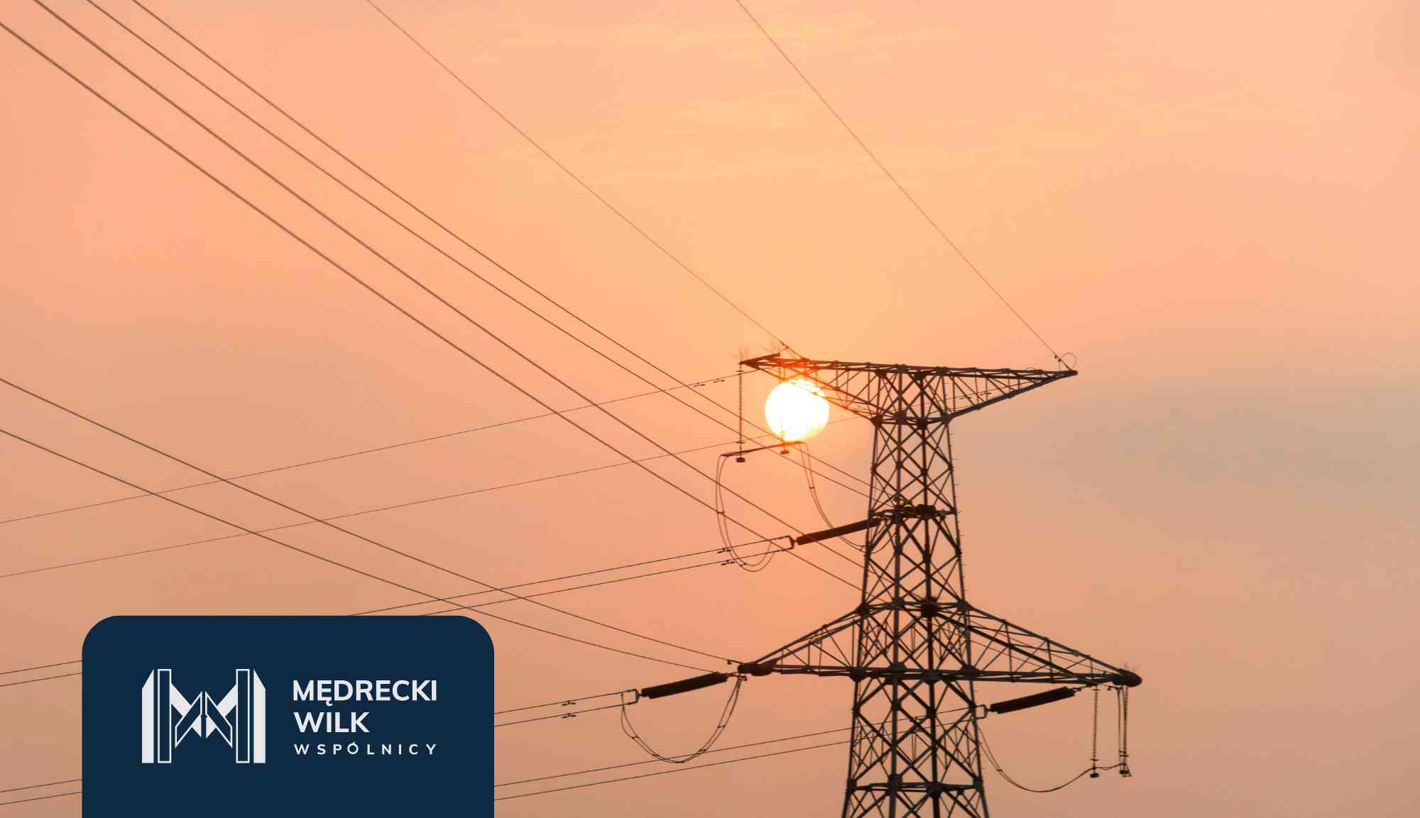 Słupy wysokiego napięcia