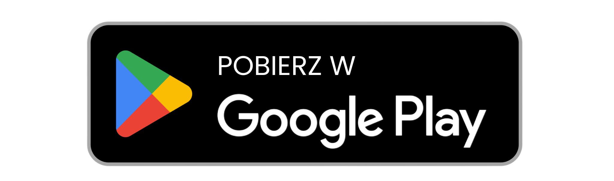 Pobierz w Google Play button with Google Play logo (link to download from Google Play Store)