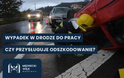 Wypadek w drodze do pracy – czy przysługuje odszkodowanie
