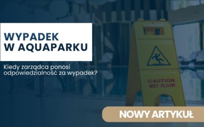 Wypadek w aquaparku – kiedy zarządca ponosi odpowiedzialność za wypadek?